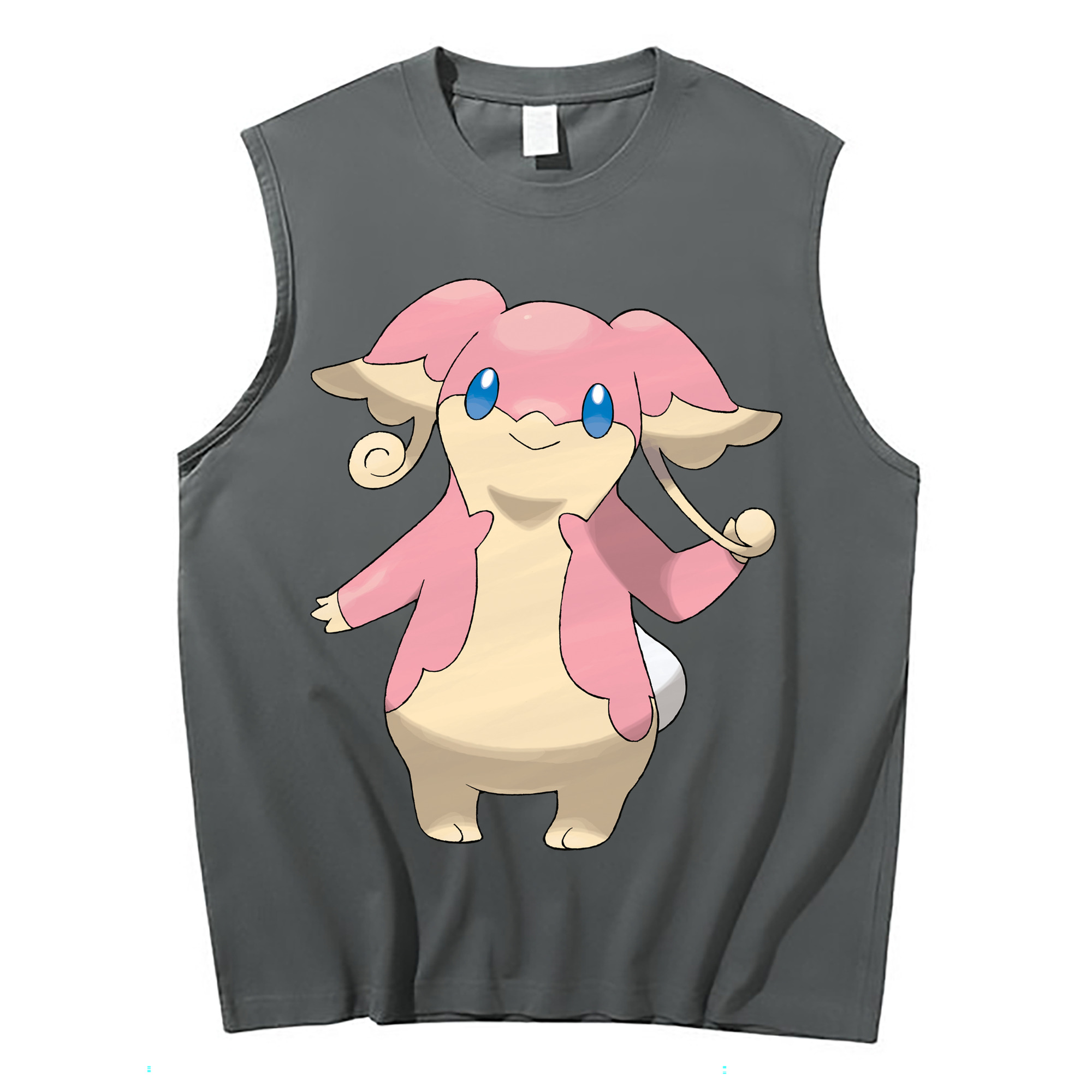 （画像用） ポケットモンスター Pokémon コットン100％タンクトップ（フロントプリント）
